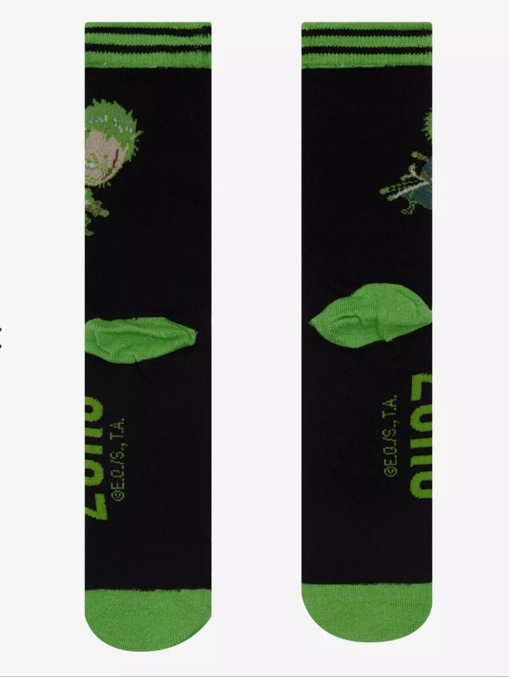 One Piece Zoro Chibi Crew Socks